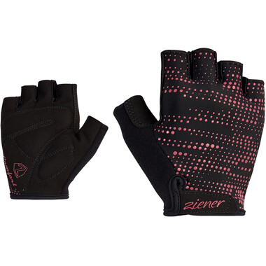 ZIENER CIMEA Women's Short Finger Gloves Black/Pink 2023 0